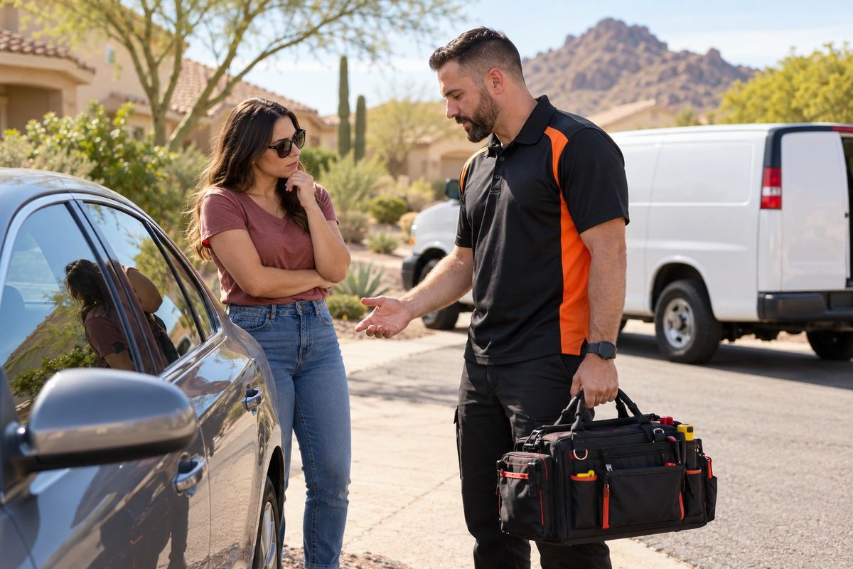 Car Lockout Entry by Discount Locksmith of Cave Creek in Phoenix, AZ